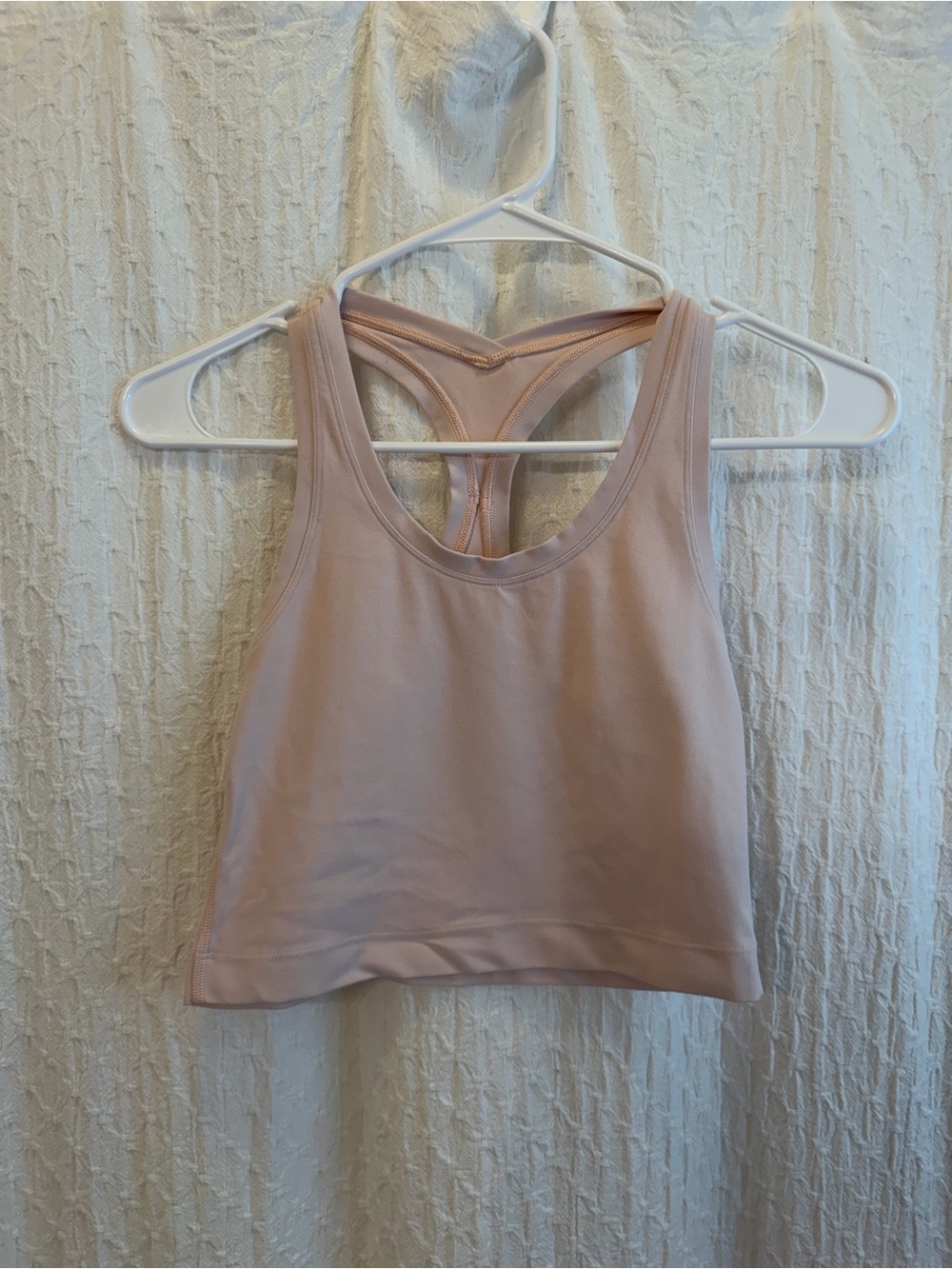 Lululemon cropped nulu cool racerback size 4